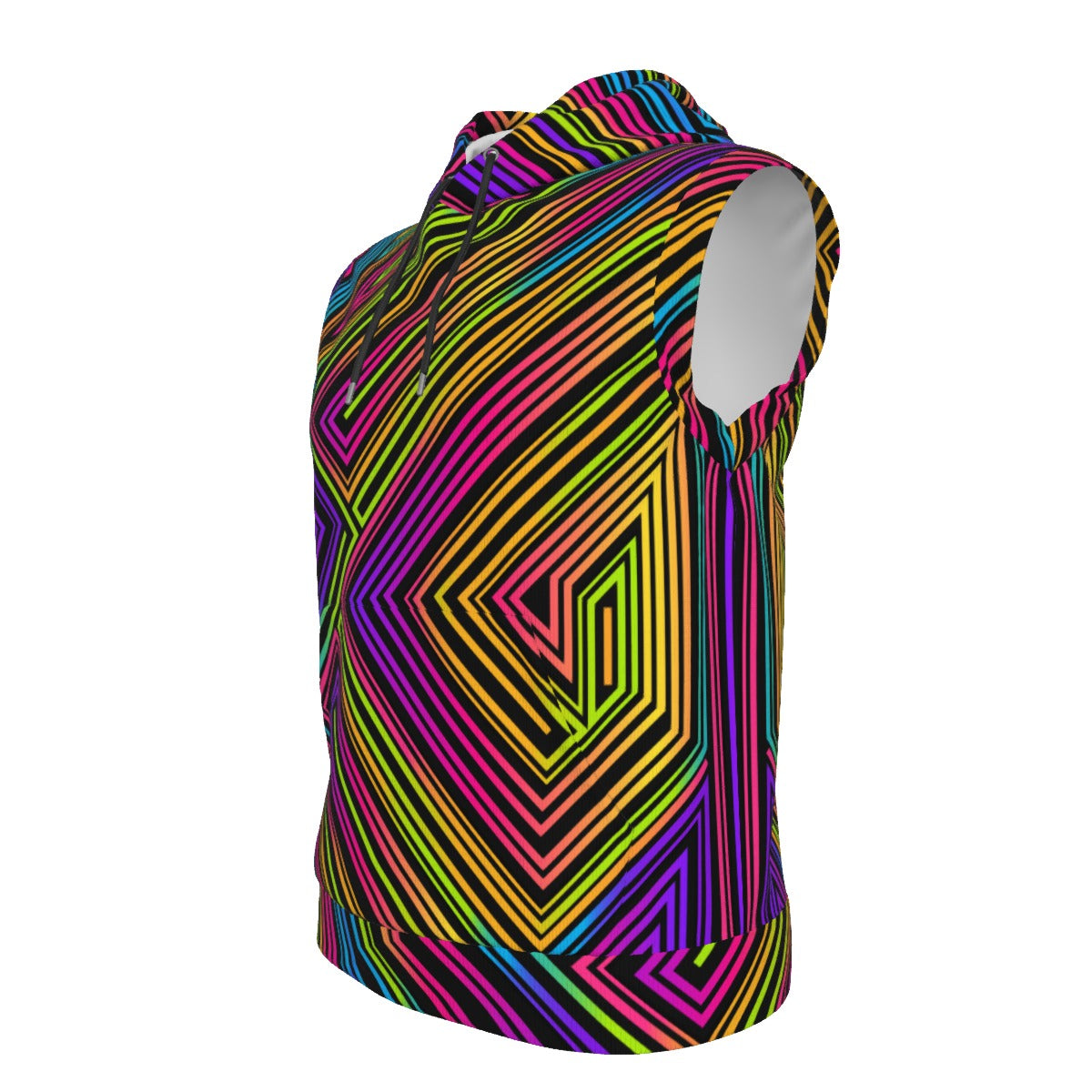 THE NO WRONG TURNS HOODED VEST