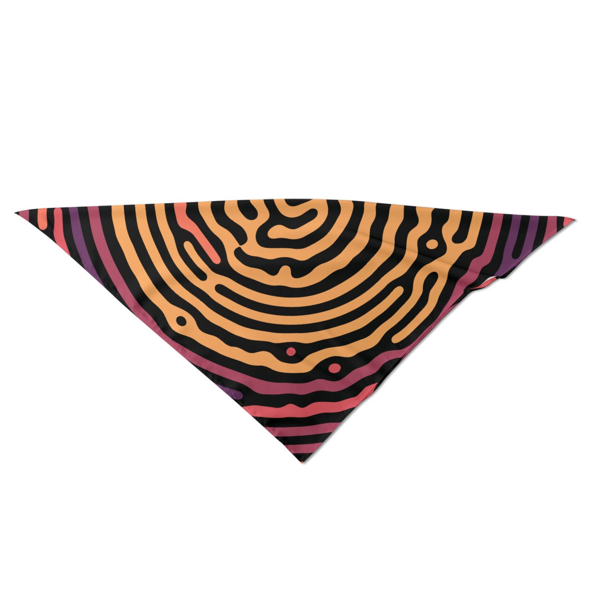 THE PAINTED PATHWAY SILK BANDANA