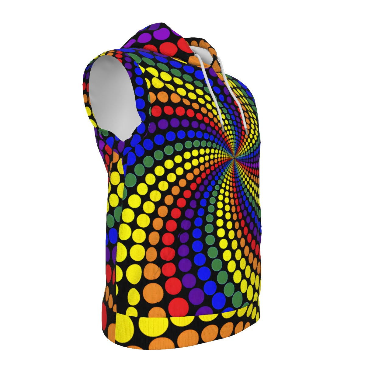 THE SPECTRAL VORTEX HOODED VEST
