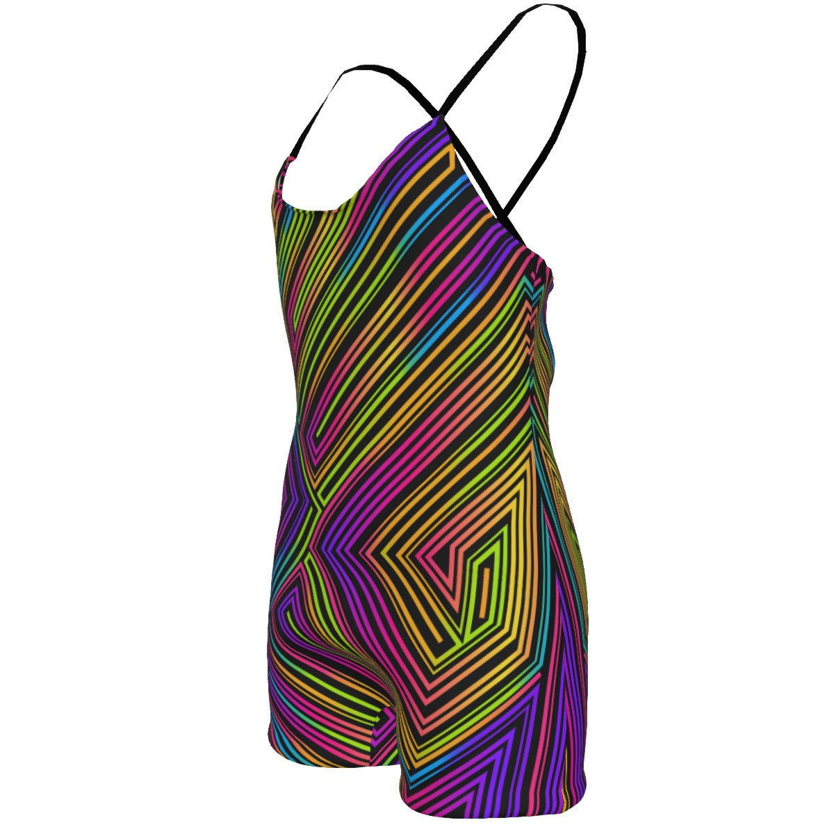 THE NO WRONG TURNS BACKLESS ROMPER