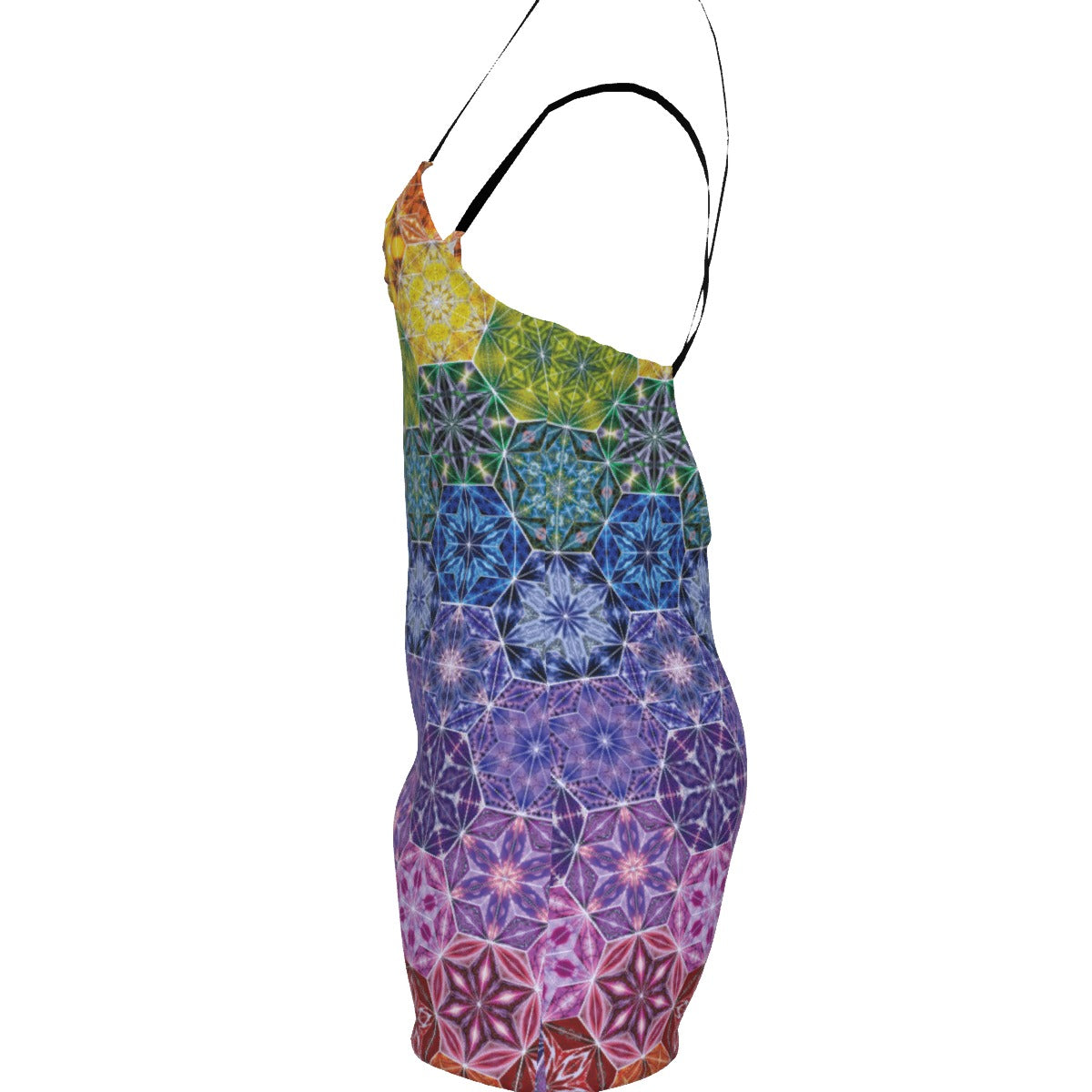 THE MOTHERSHIP EARTH BACKLESS ROMPER