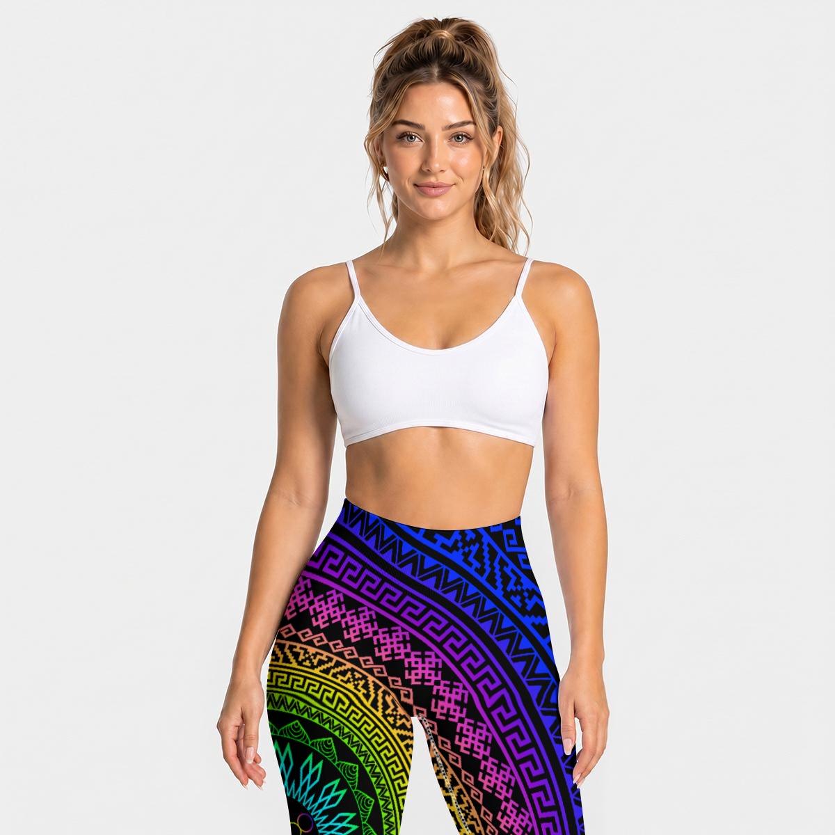 THE FRUIT OF LIFE HIGH-WAIST LEGGINGS