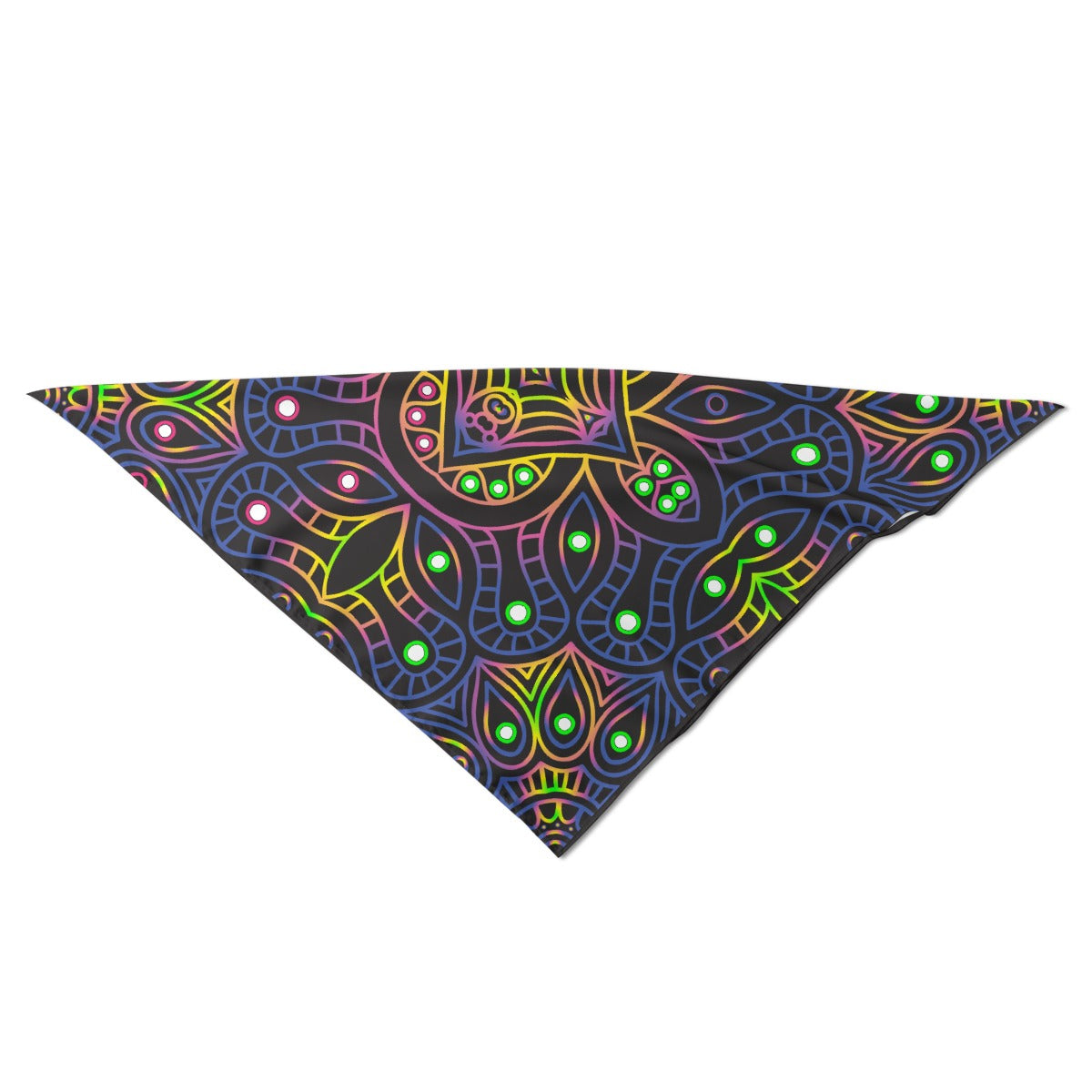 15 Silk Bandana — Cosmic Featherbed