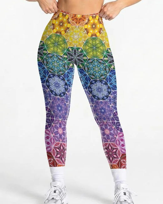 THE MOTHERSHIP EARTH HIGH-WAIST LEGGINGS