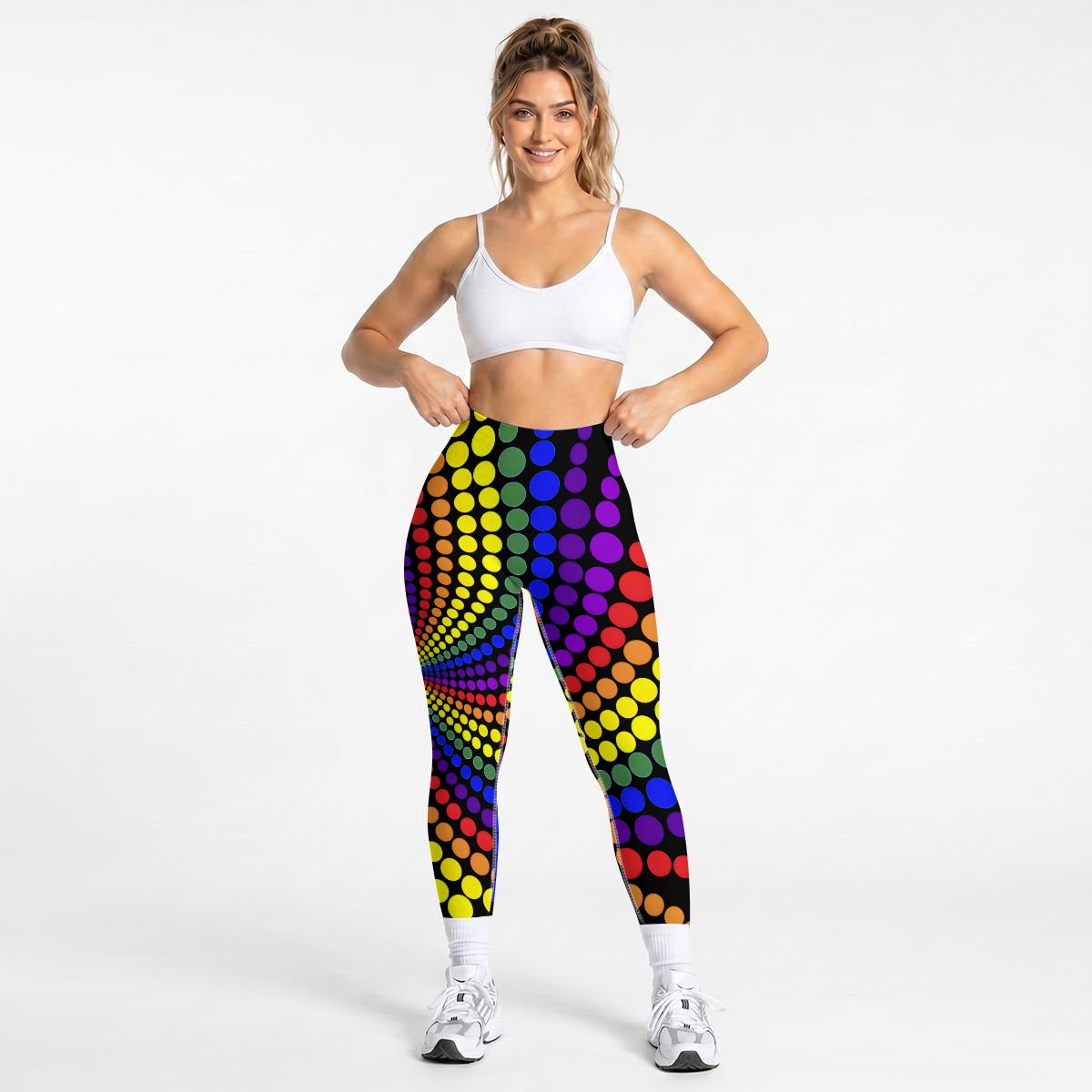 THE SPECTRAL VORTEX HIGH-WAIST LEGGINGS
