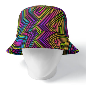 NO WRONG TURNS BUCKET HAT
