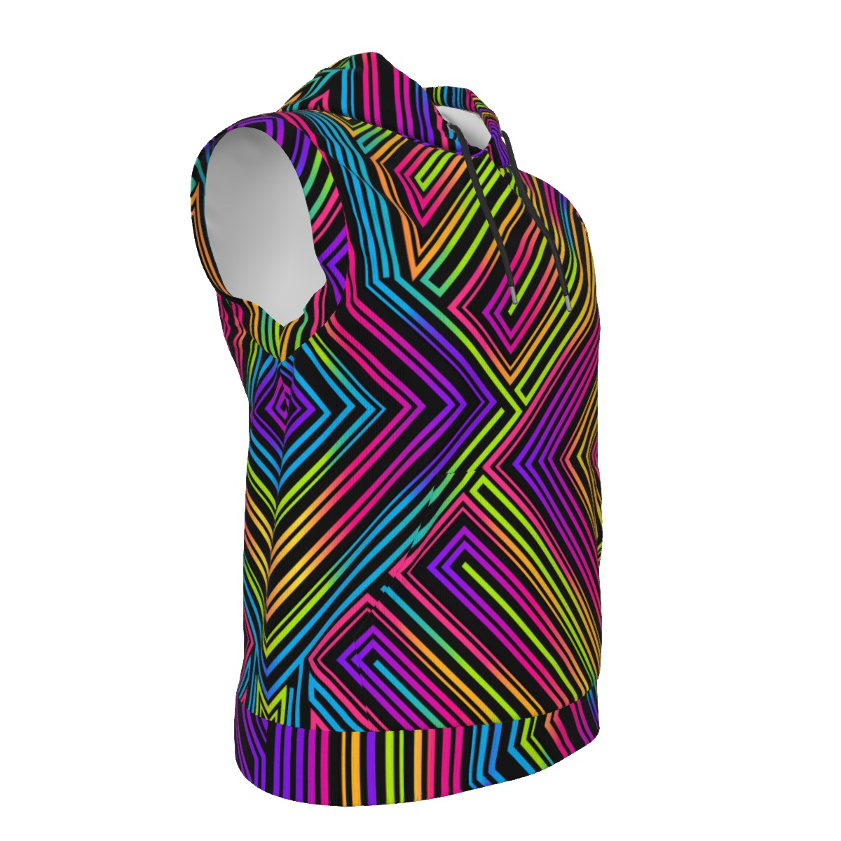 THE NO WRONG TURNS HOODED VEST