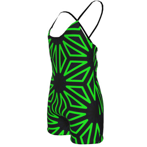 THE SAMURAI STAR BACKLESS ROMPER