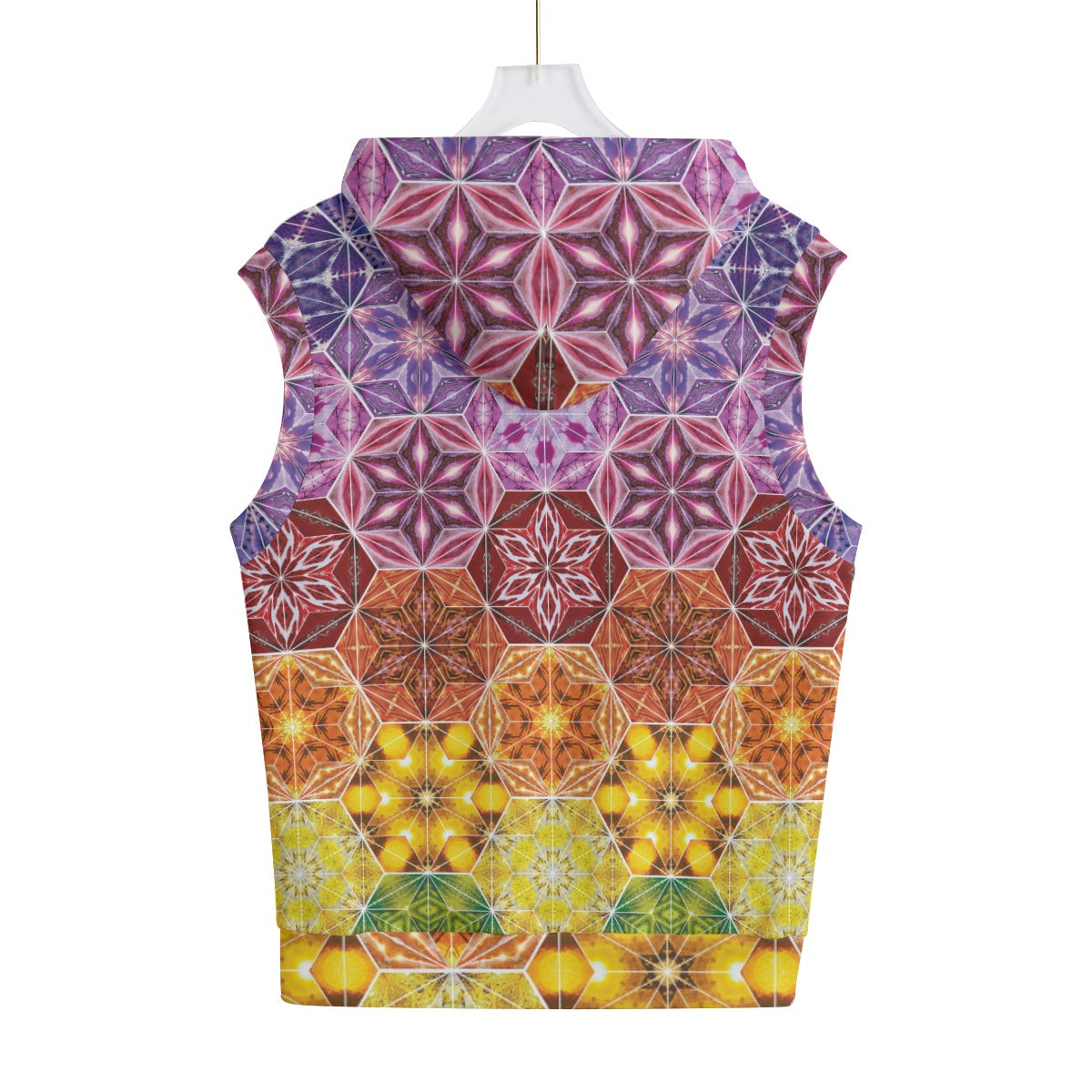 THE MOTHERSHIP EARTH HOODED VEST