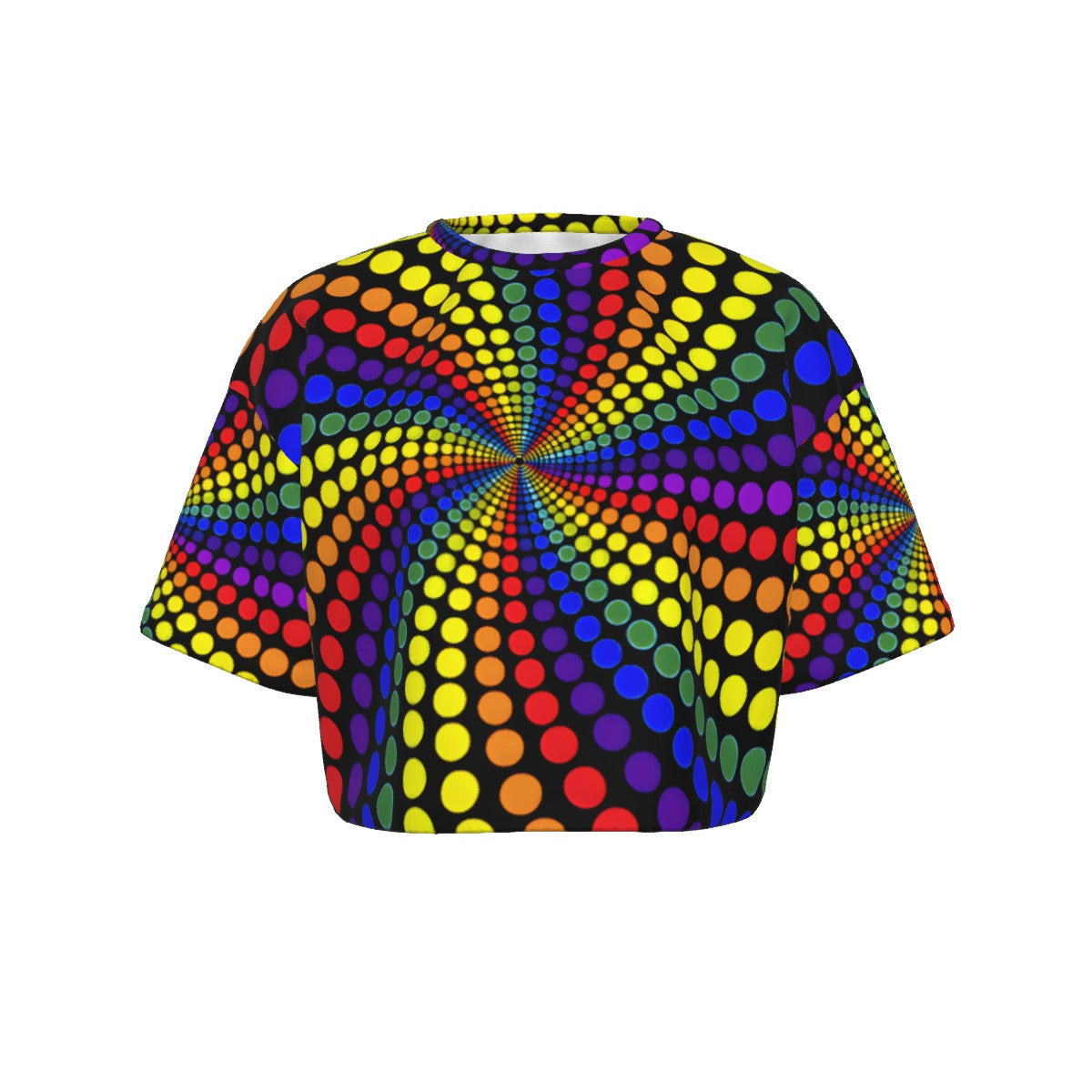 THE SPECTRAL VORTEX CROP TOP