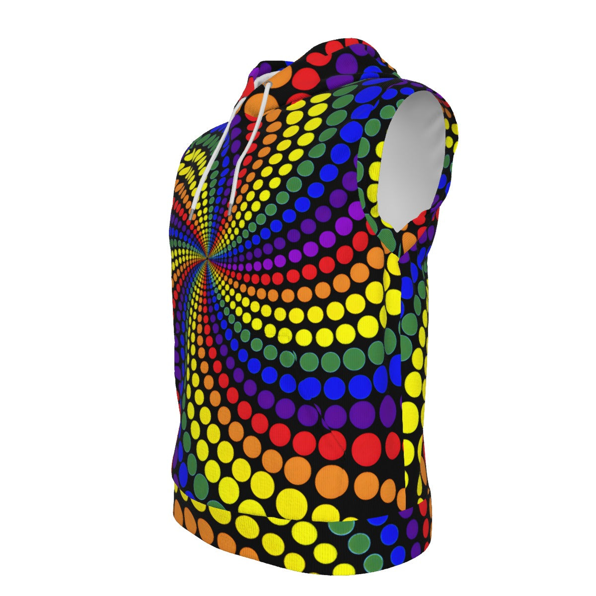 THE SPECTRAL VORTEX HOODED VEST