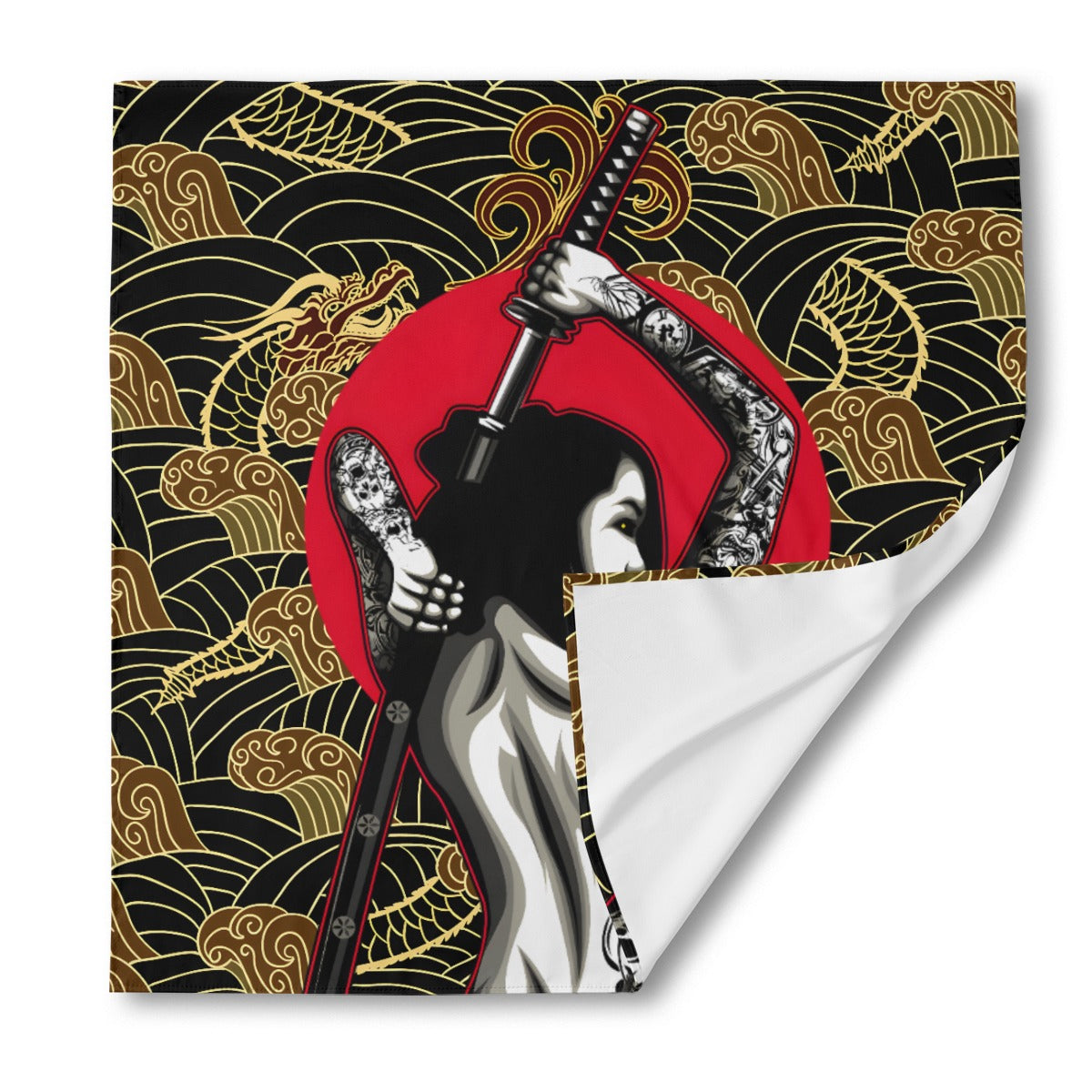 THE LADY TOMOE SILK BANDANA