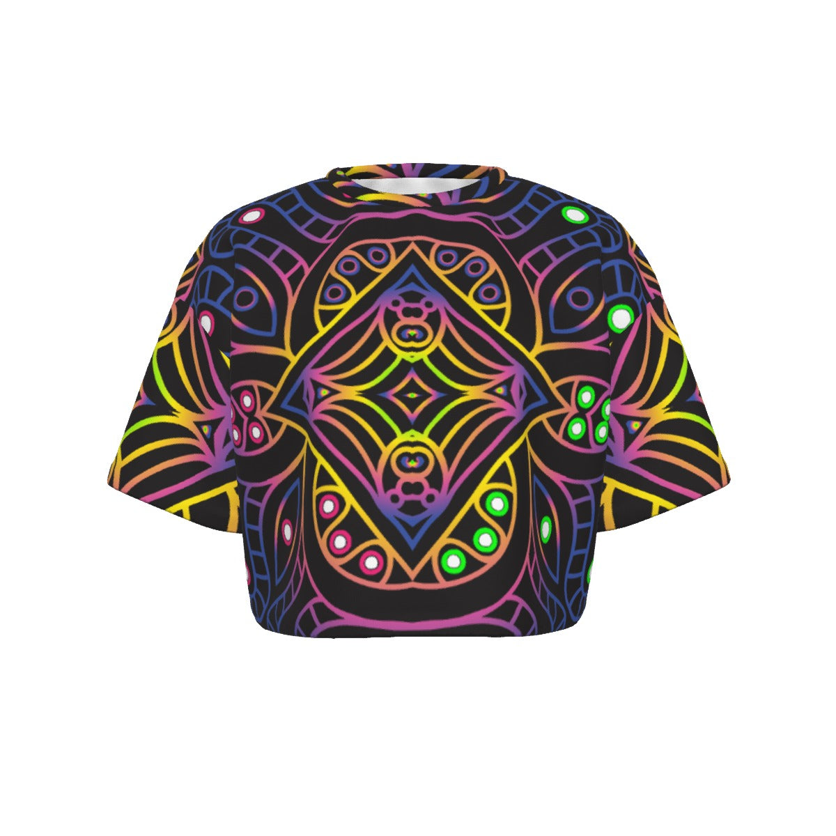 THE COSMIC FEATHERBED CROP TOP
