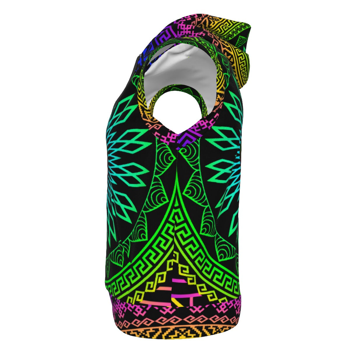 THE FRUIT OF LIFE HOODED VEST