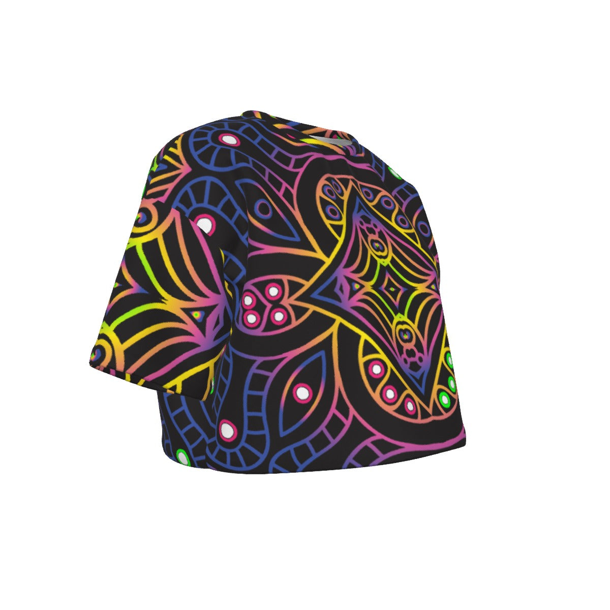 THE COSMIC FEATHERBED CROP TOP