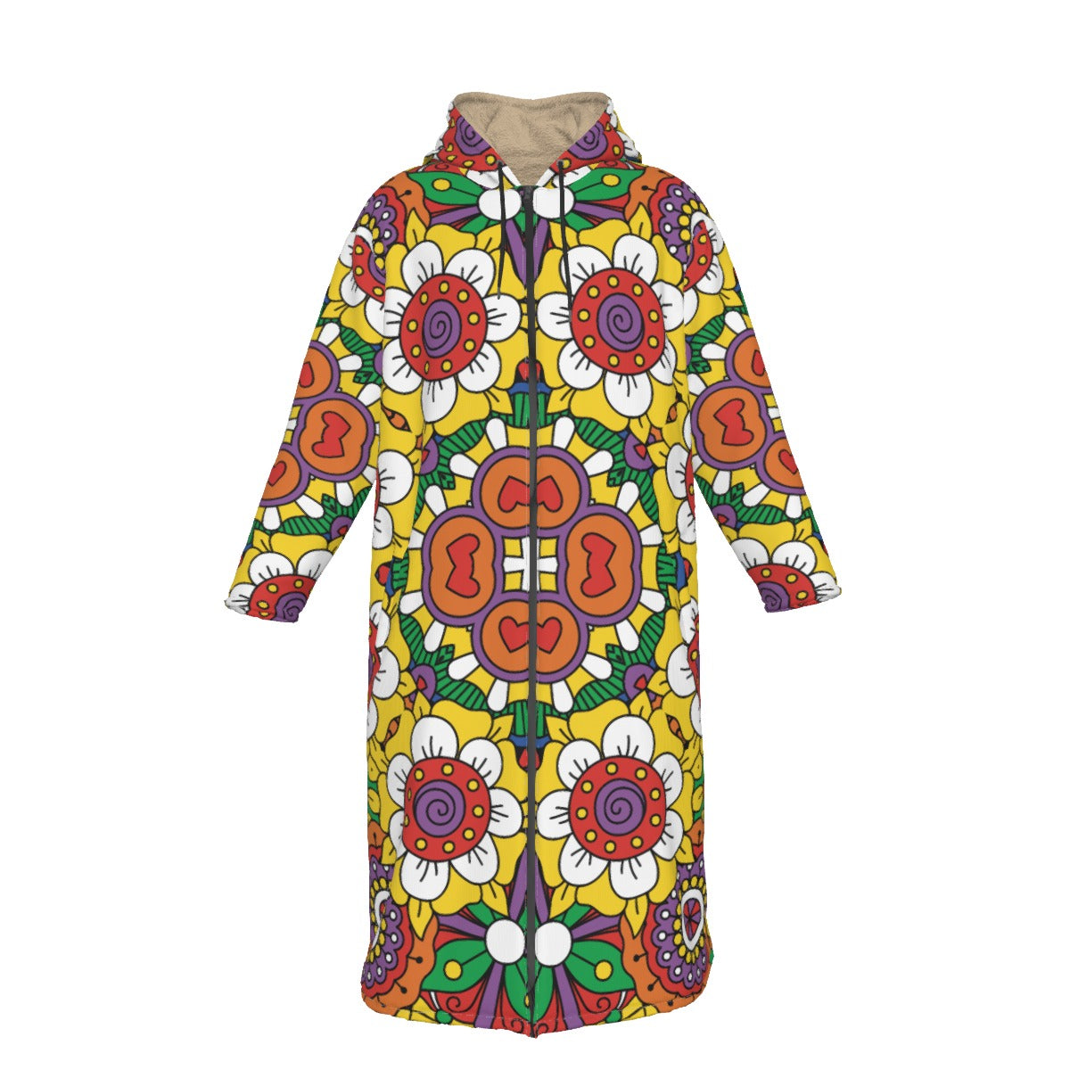 The Further Still Cloak, flat lay
