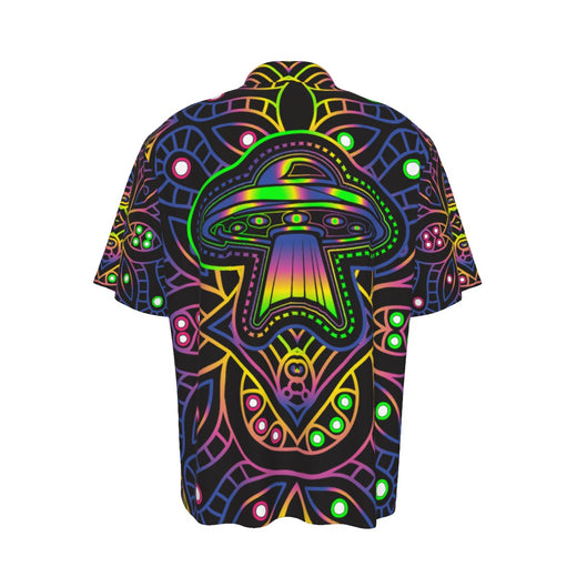 THE COSMIC FEATHERBED HAWAIIAN SHIRT