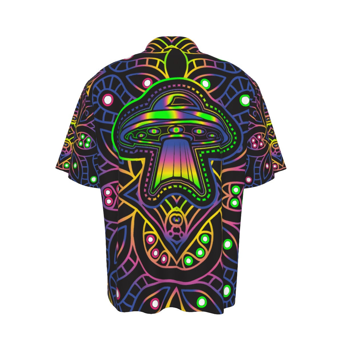 THE COSMIC FEATHERBED HAWAIIAN SHIRT