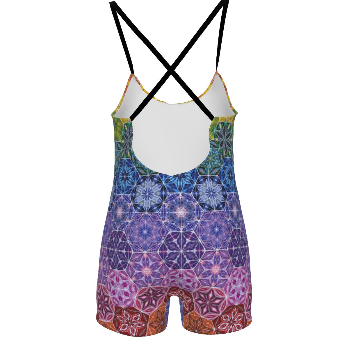 THE MOTHERSHIP EARTH BACKLESS ROMPER