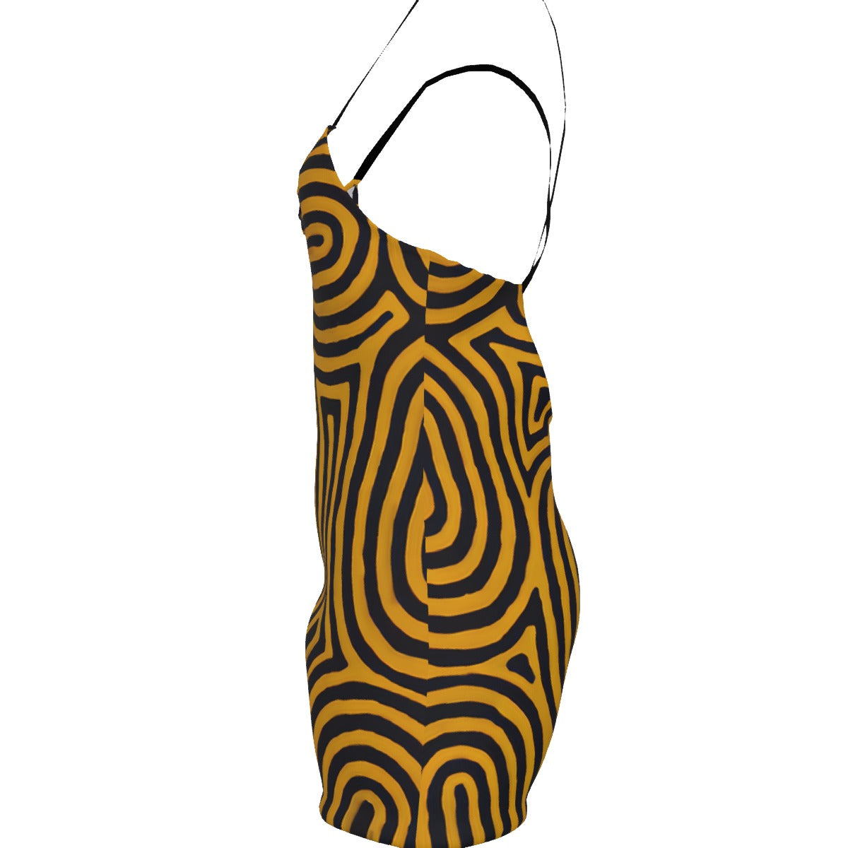 THE PAINTED PATHWAY BACKLESS ROMPER