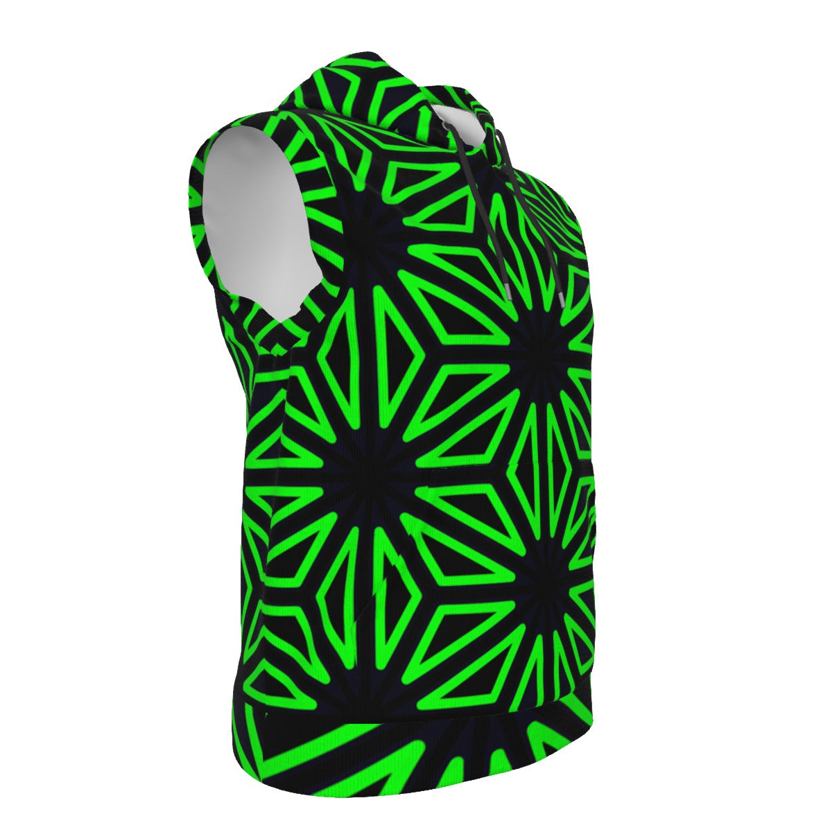 THE SAMURAI STAR HOODED VEST