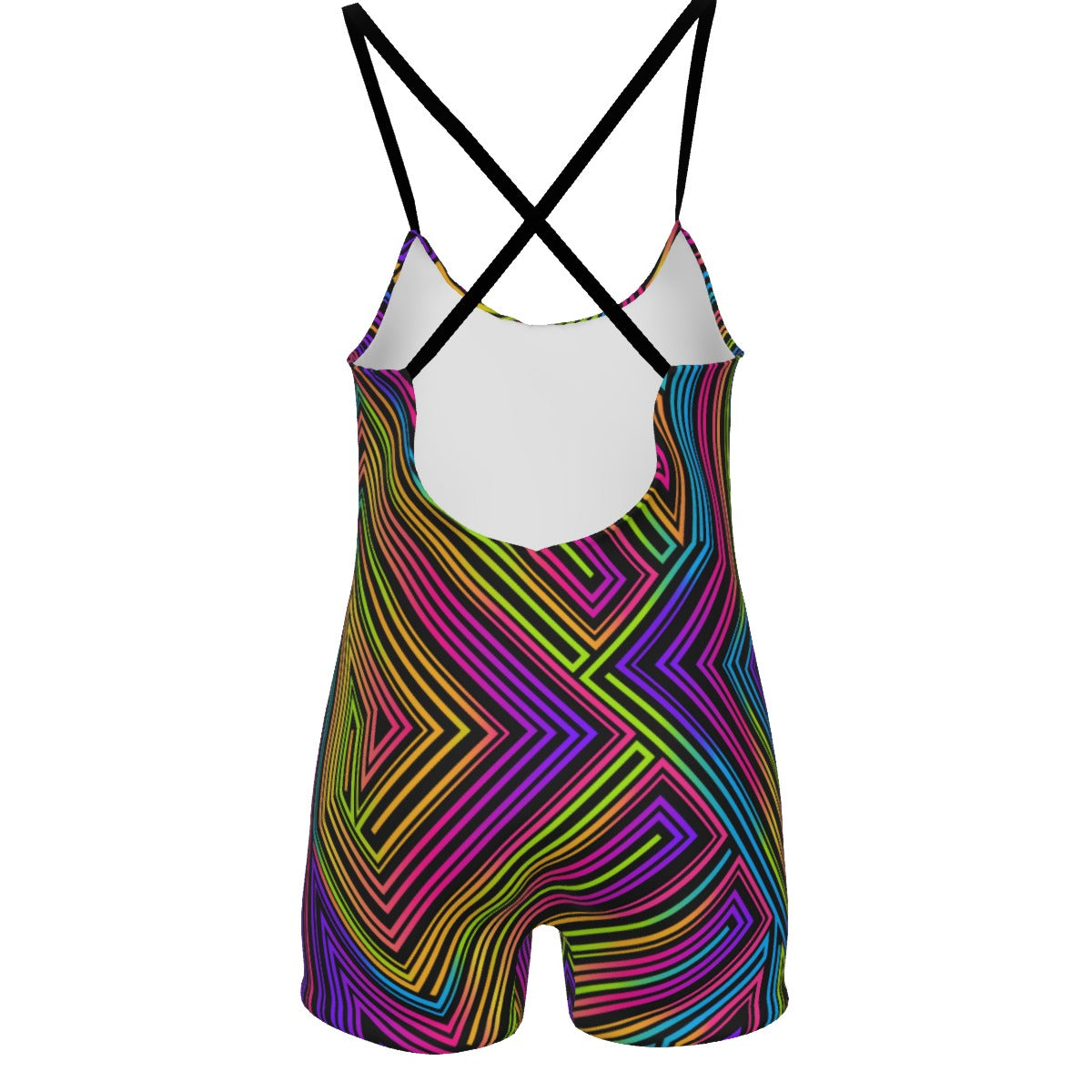 THE NO WRONG TURNS BACKLESS ROMPER