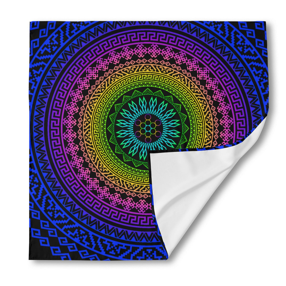 THE FRUIT OF LIFE SILK BANDANA