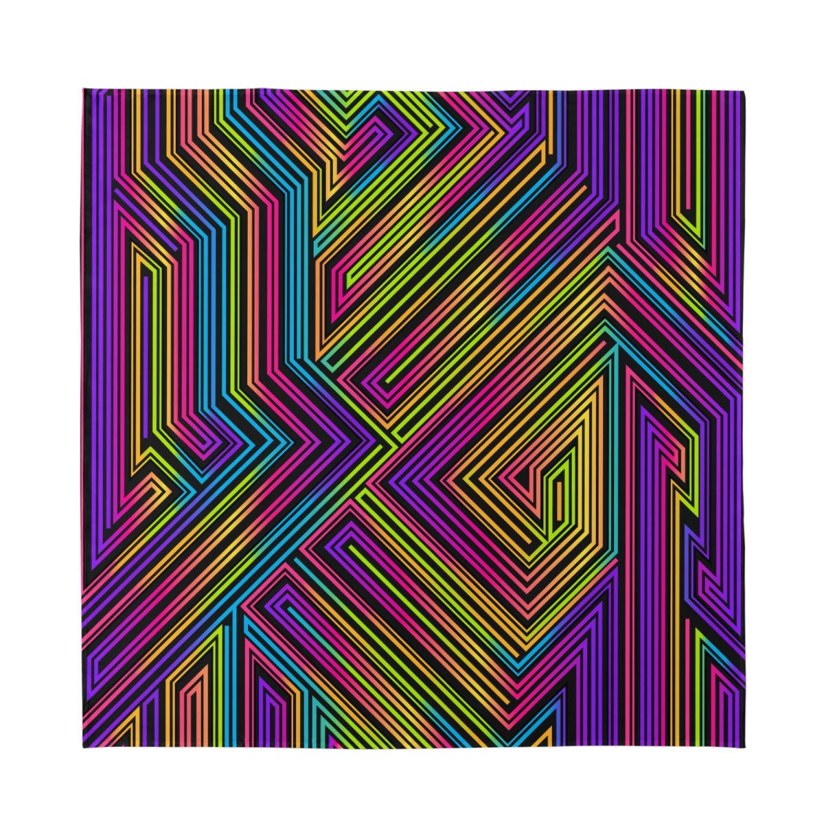THE NO WRONG TURNS SILK BANDANA