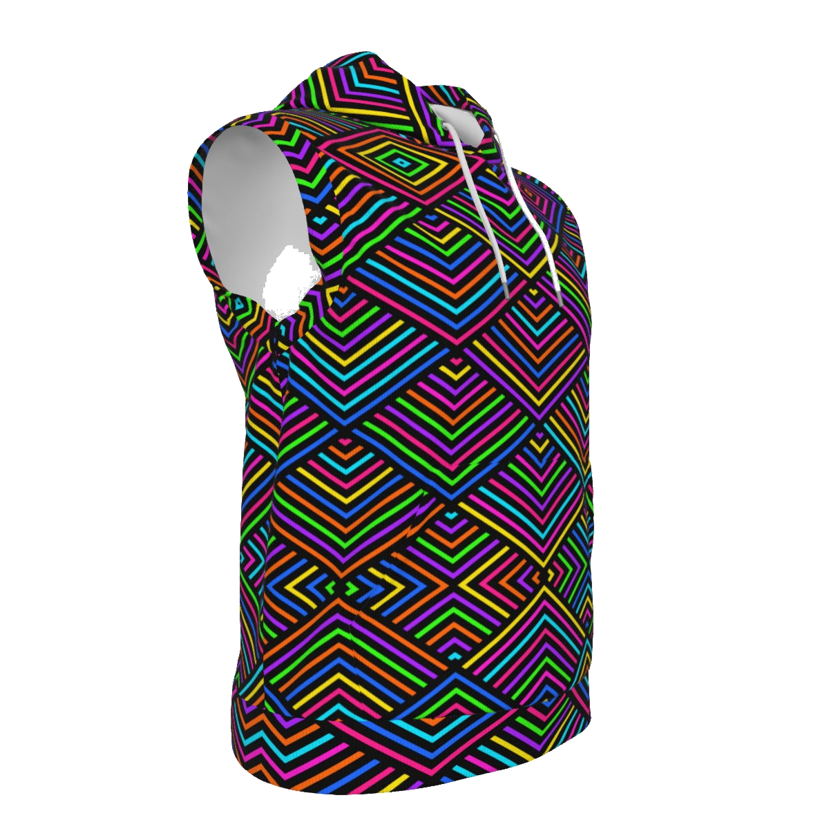 12 Hooded Vest — Axis Mundi
