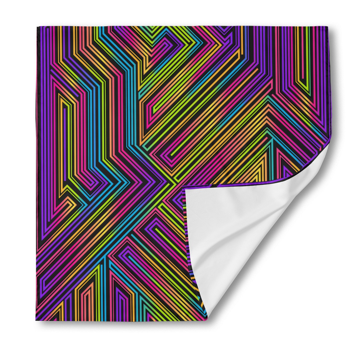 15 Silk Bandana — No Wrong Turns
