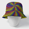 Spectral Vortex Bucket Hat turntable