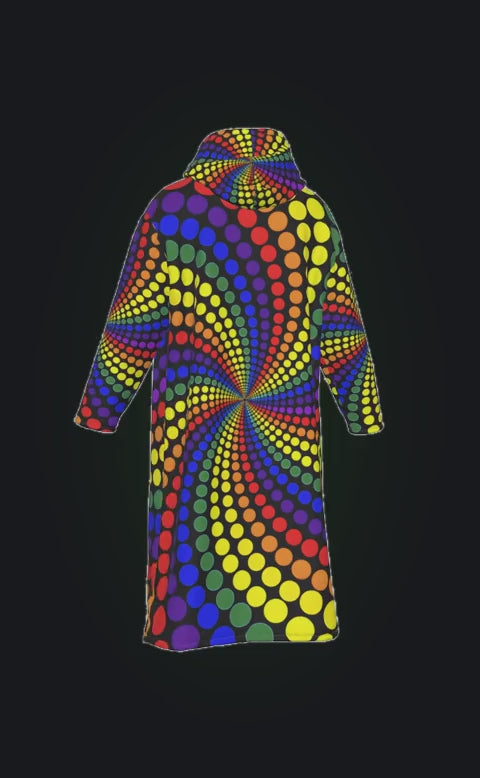 The Spectral Vortex Cloak 360 spin