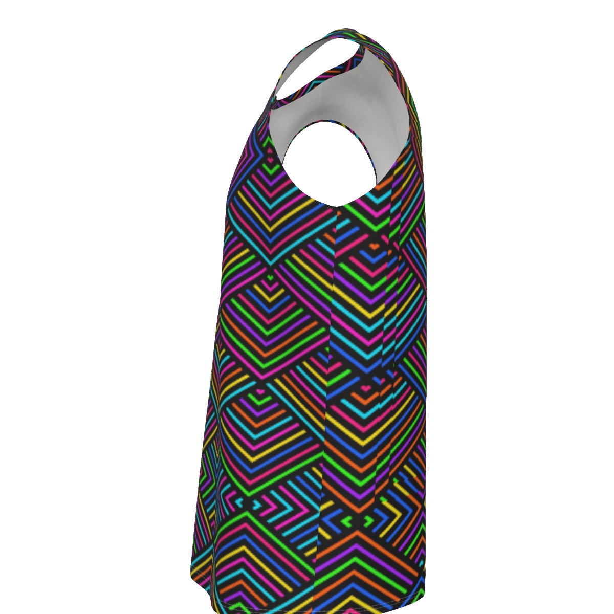 O-neck Tank Axis Mundi, white mockup